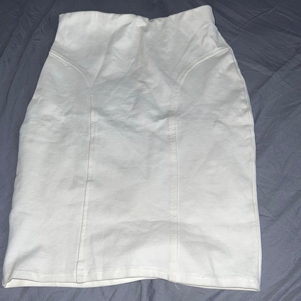 White skirt